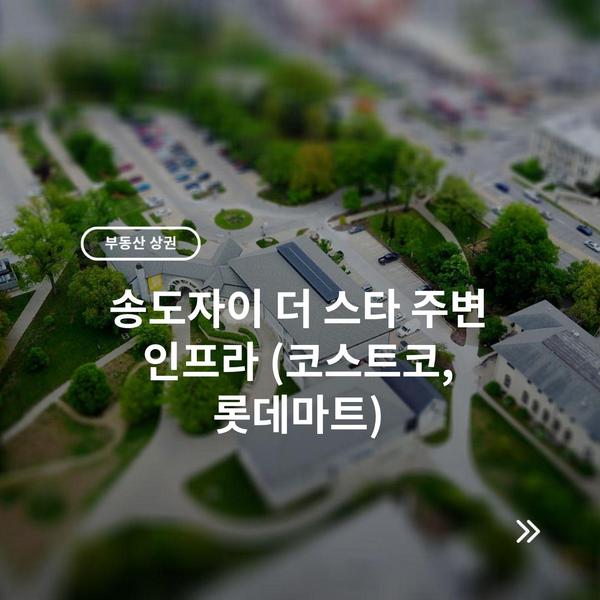 송도자이 더 스타 주변 인프라 (코스트코, 롯데마트) 2 송도자이 더 스타 주변 인프라 (코스트코, 롯데마트)